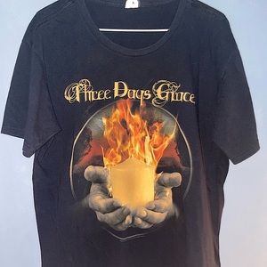 2015 Three Days Grace Band T Shirt XL